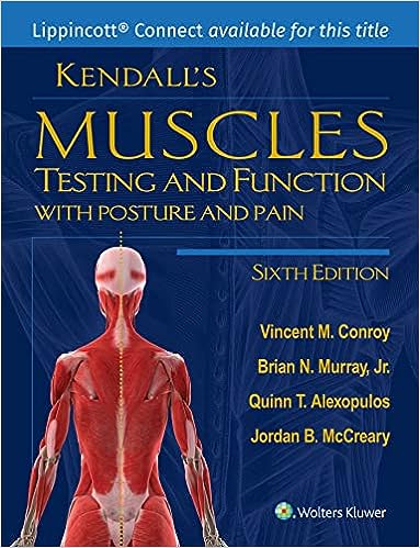 Kendall's Muscles: Testing and Function with Posture and Pain 6th Edition – PDF