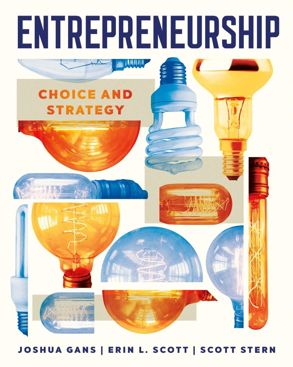 Entrepreneurship: Choice and Strategy PDF