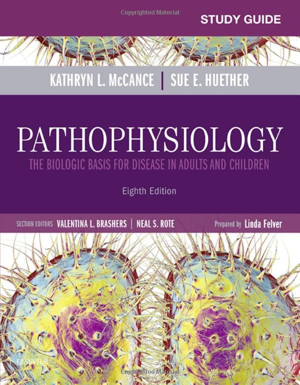 Study Guide for Pathophysiology: The Biological Basis for Disease in Adults and Children (8th Edition) - Image pdf with ocr